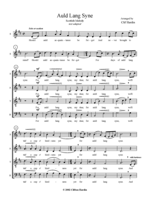 Auld Lang Syne