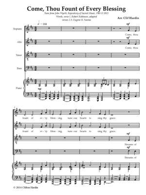 Come Thou Fount of Every Blessing