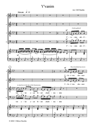 Four Chanukah Songs - Y'vanim