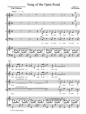 Song of the Open Road
